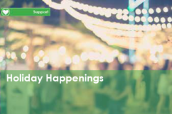 Holiday Happenings Banner